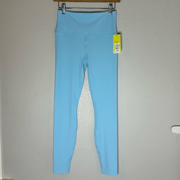 New All In Motion Ultra High-Rise Rib Leggings Woman’s Size Small in Blue - Picture 2 of 14